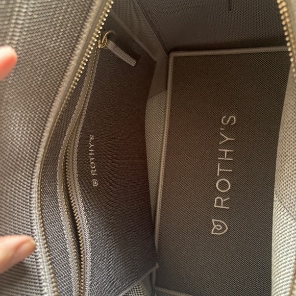 Rothy's The Handbag in grey color block, NWOT - Picture 5 of 8